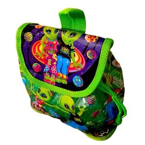 Zoomer and Zorbit min Lisa Frank backpack